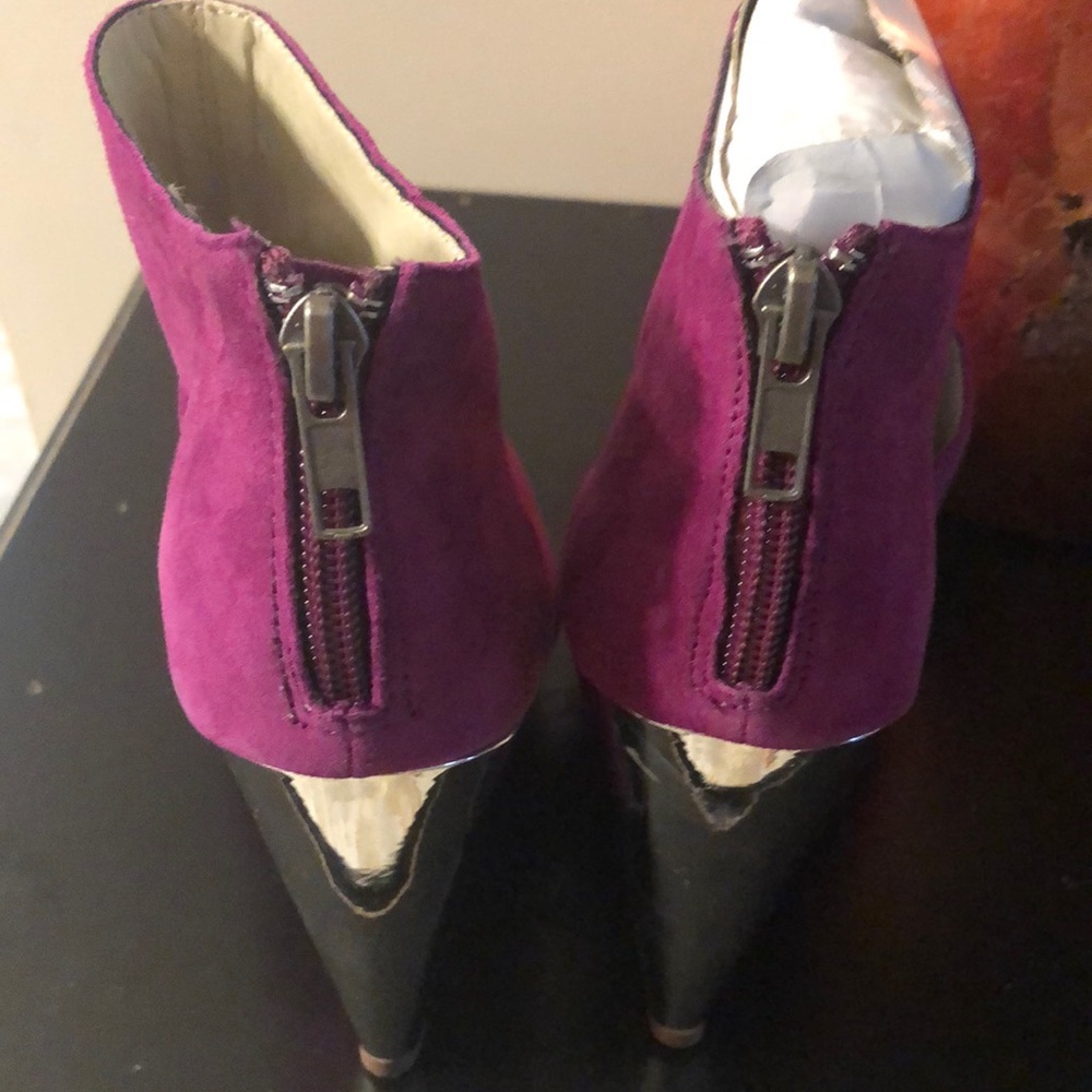 Suede Booties - Picture 3 of 6